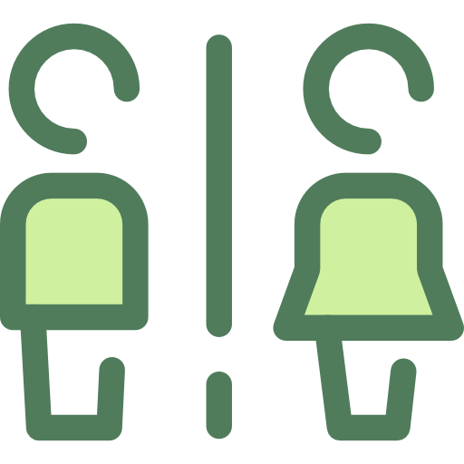 Toilets, Wc, Toilet, Bathroom, Signaling, Unisex, Maps And Flags Icon
