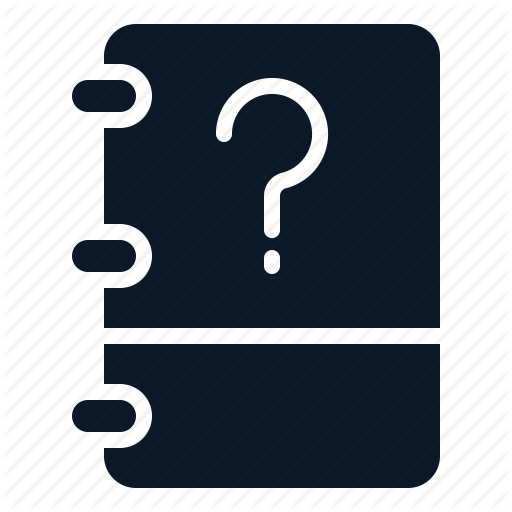 Book, Note, Question, Unknown Icon