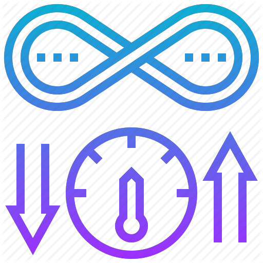 Bandwidth, Data, Speed, Transfer, Unlimited Icon