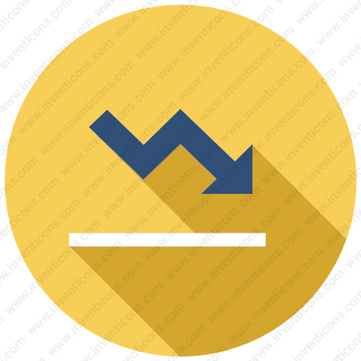Download Analytics,chart,graph,report,down Icon Inventicons