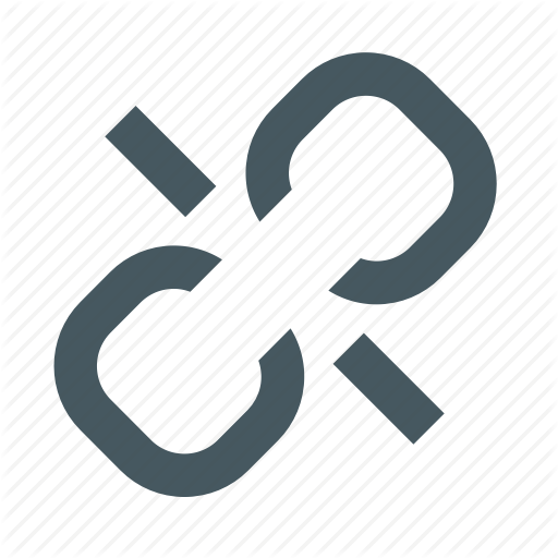 Edit, Editing, Gizmo, Simple, Unlink, Unlinked Icon