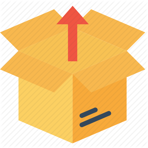Box, Delivery, Export, Open, Parcel, Shipping, Unpack Icon