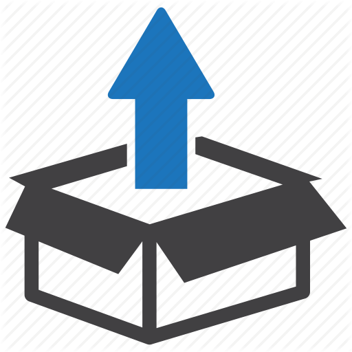 Package, Unbox, Unboxing, Unpack Icon