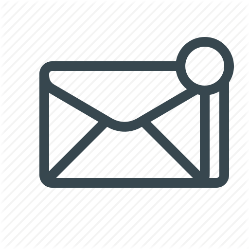 Email, Incoming, Mail, New, Newsletter, Notification, Unread Icon