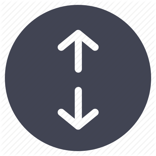 Arrow, Arrows, Direction, Down, Move, Up Icon