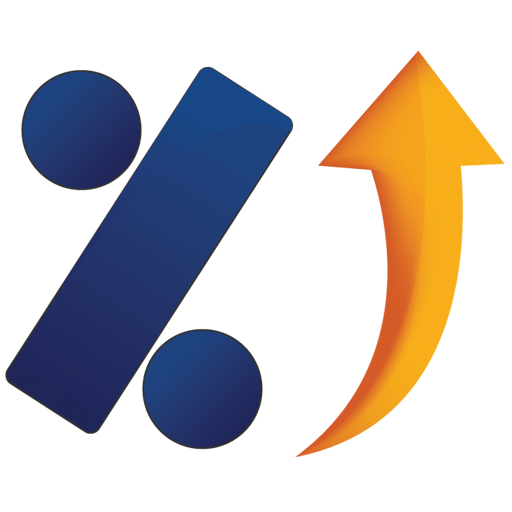 Percent Sign Up Arrow Icon Free Icons Download