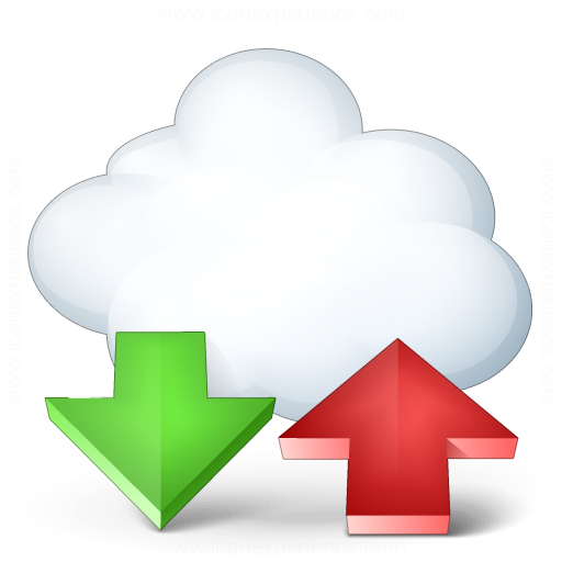 Iconexperience V Collection Cloud Computing Updown Icon