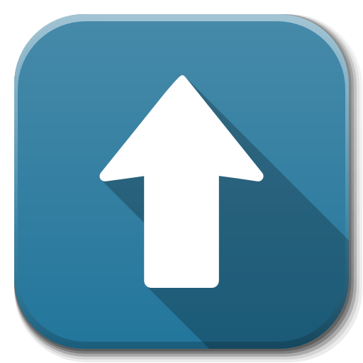 Apps Go Up Icon Flatwoken Iconset Alecive