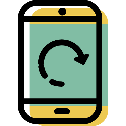 Smartphone, Refresh, Update Icon Free Of Color Interaction Assets