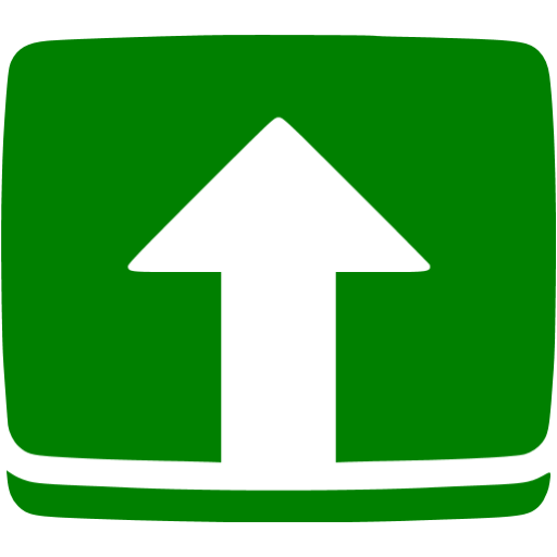Green Upload Icon