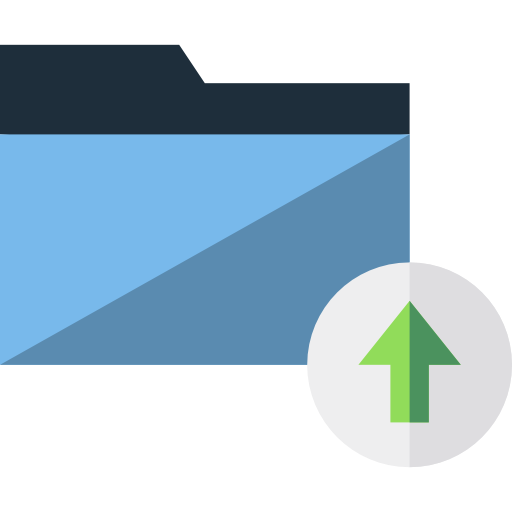 Upload, Storage, And Folders Icon