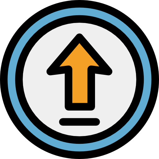 Up Arrow, Directions, Upward Arrow, Arrows Icon