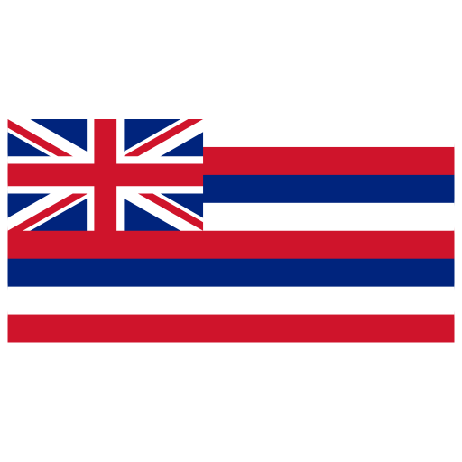 Us Hi Hawaii Flag Icon