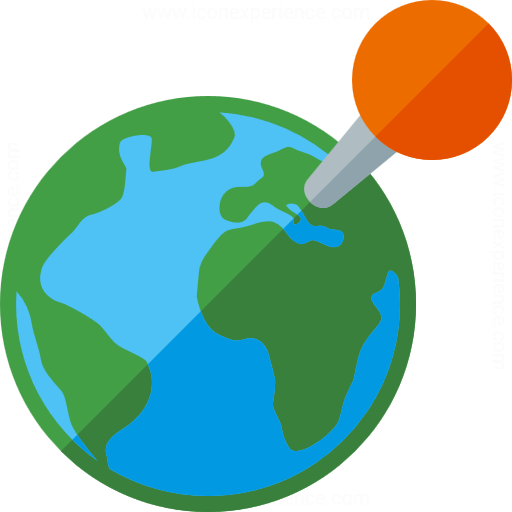 Iconexperience G Collection Earth Location Icon