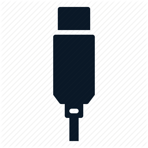 C, Cable, Plug, Type, Usb Icon