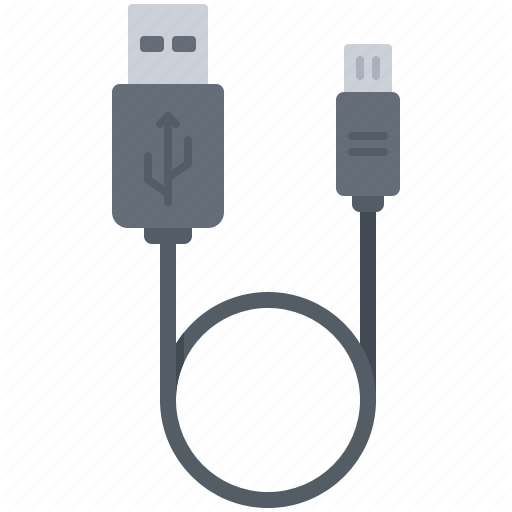 Cable, Computer, Micro, Mini, Technology, Usb, Wire Icon