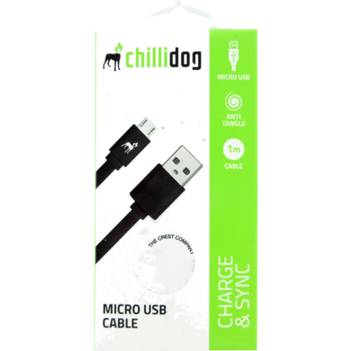 Chillidog Usb Cable Micro Charge Sync Single