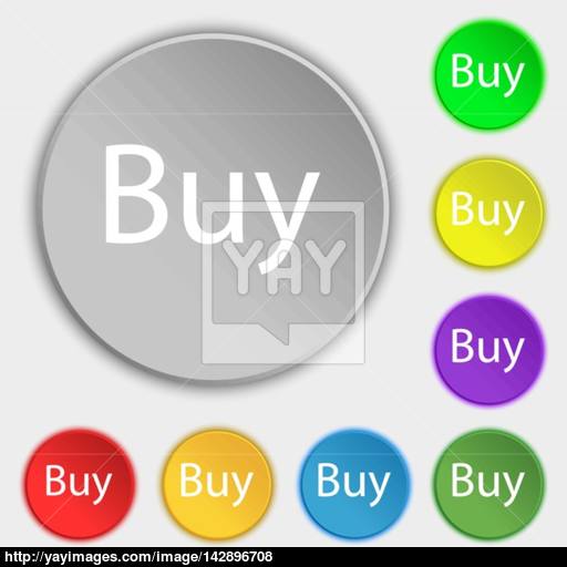 Buy Sign Icon Online Buying Dollar Usd Button Symbols On Eight