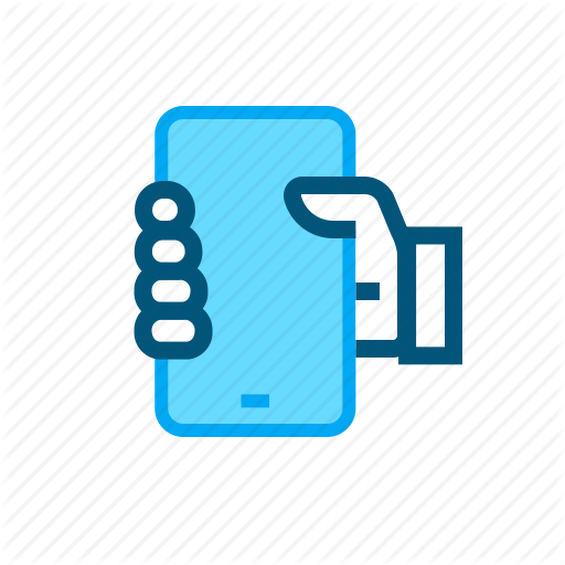 Grab, Hold, Manual, Mobile, Phone, Pick Up, Use Icon