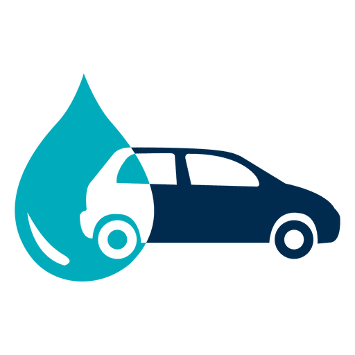 Car With Water Drop Icon