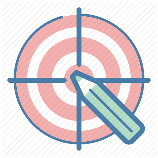 Aim, Audience, Design, Pencil, Userfriendly Icon