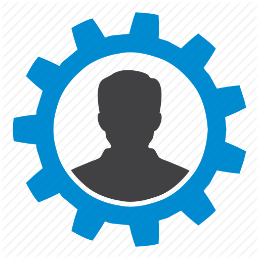 Customize, Gear, Manage, People, Person, Settings, User Icon