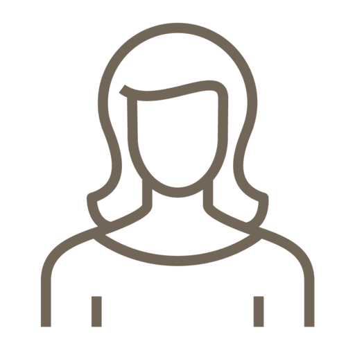 Female, Woman, People, Avatar, User Icon Free Of Line Style