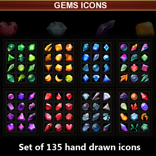 Gems Icons