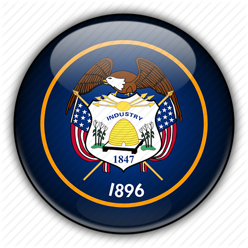 America, North, States, United, Utah Icon
