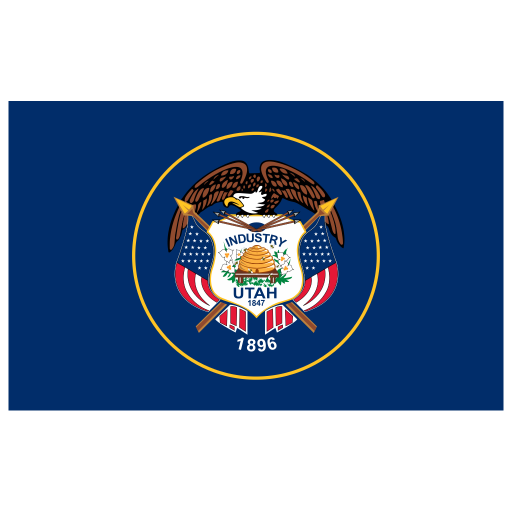 Us Ut Utah Flag Icon