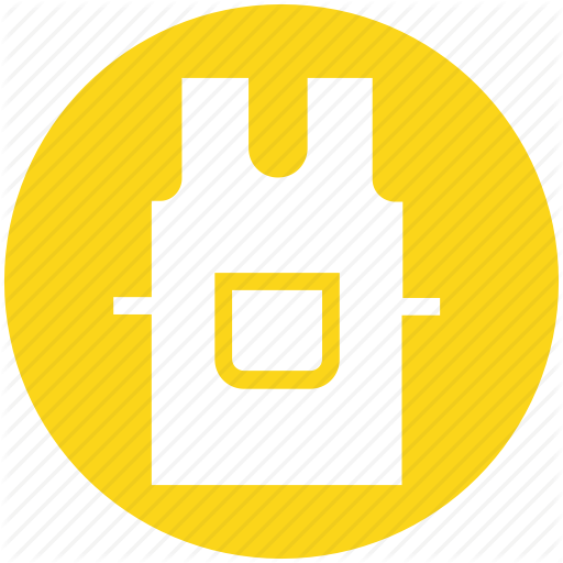 Apron, Cooking Dress, Kitchen, Protection, Tools, Utensils Icon