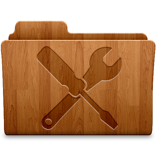 Utilities, Folder Icon Free Of Wood Folders Icons