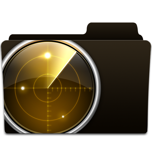 Utility, Folder, Network Icon