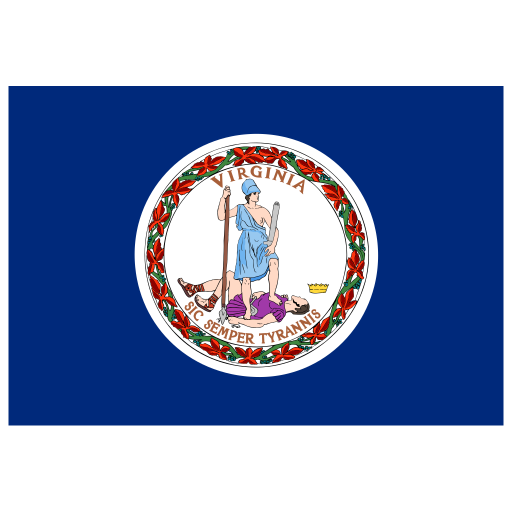 Us Va Virginia Flag Icon
