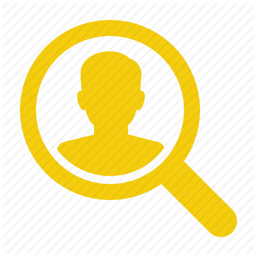 Human Resources, Market Research, Search, Vacancy Icon