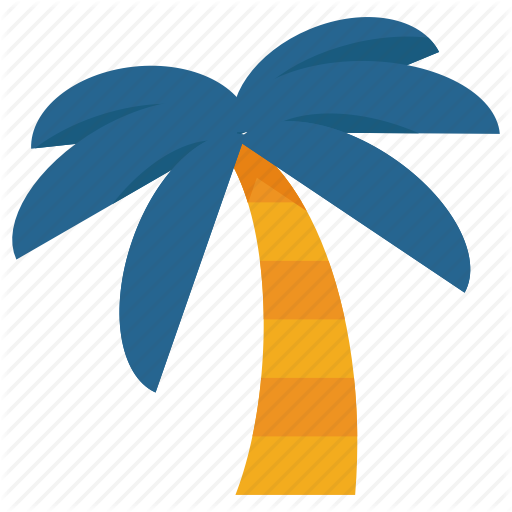 Palm, Summer, Travel, Tree, Vacation Icon