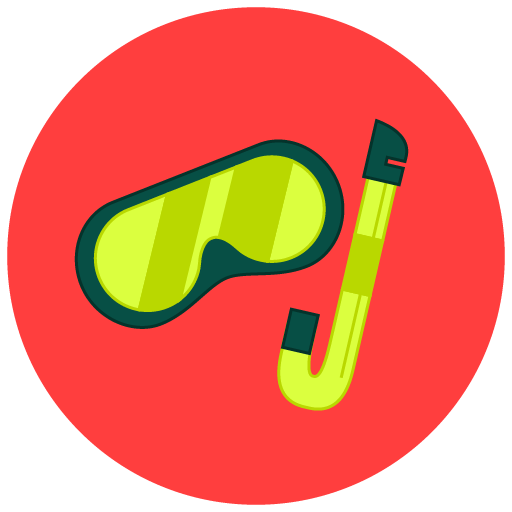 Sea, Sports, Summer, Vacation Icon