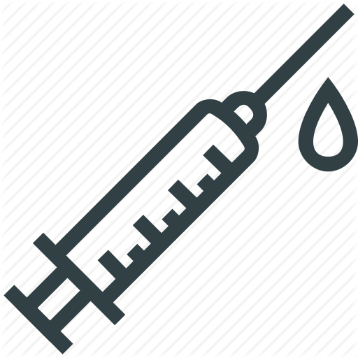 Blood, Medicine, Syringe, Vaccine Icon