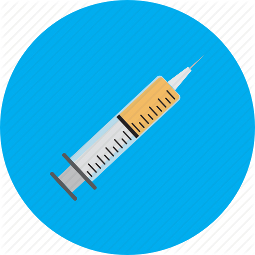Injection, Medical, Shot, Syringe, Vaccine Icon