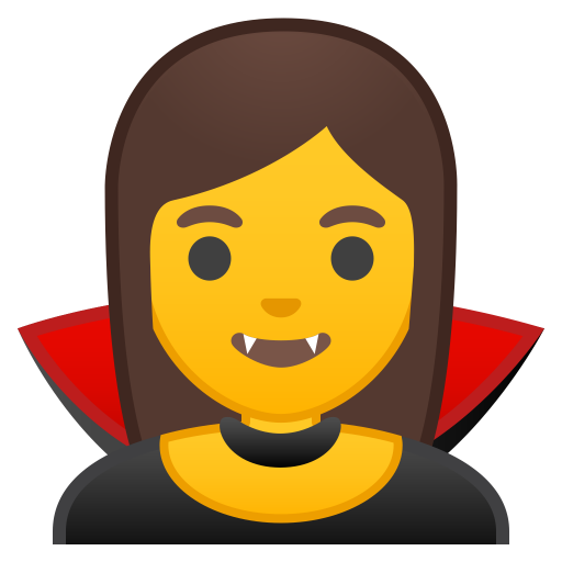Woman Vampire Icon Noto Emoji People Stories Iconset Google