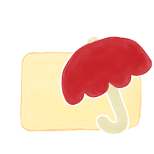 Folder Vanilla Umbrella Icon Akisame Iconset
