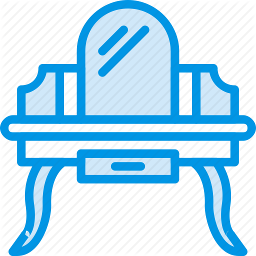 Belongings, Furniture, Households, Vanity Icon