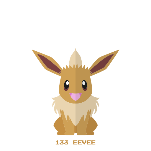 Eevee, Kanto, Normal, Pokemon Icon