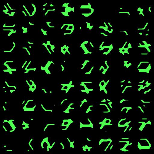 Alien Symbols Generated