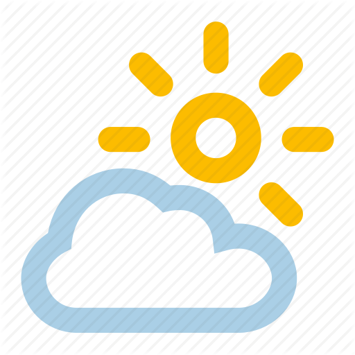 Clouds, Cloudy, Few, Variable, Weather Icon