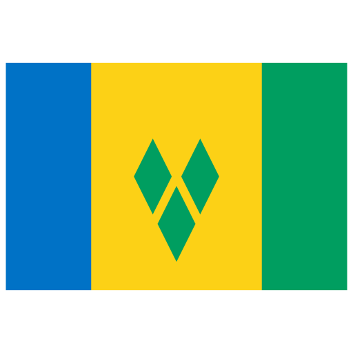 Vc Saint Vincent And The Grenadines Flag Icon