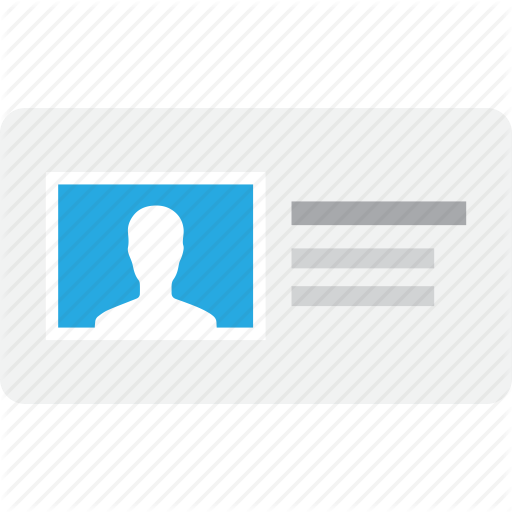 Account, Avatar, Badge, Information, Profile, User, Vcard Icon