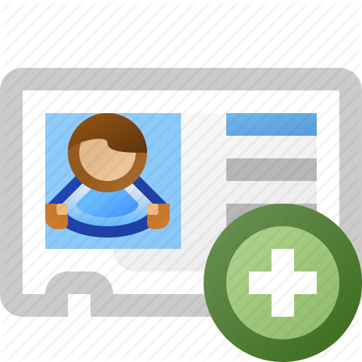 Add, Vcard Icon