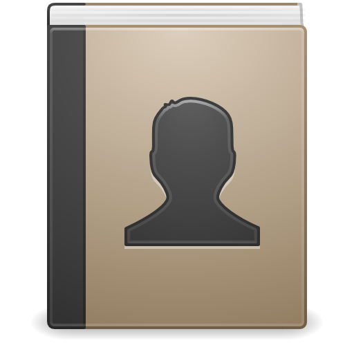 X Office Address Book Icon