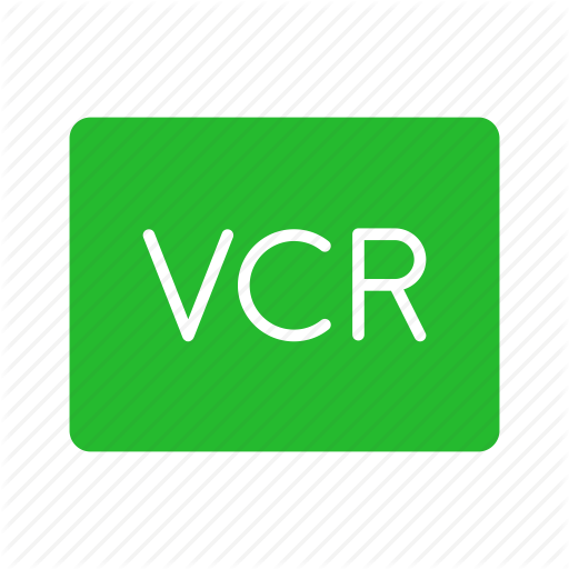 Cassette, Recorder, Vcr, Video Cassette Icon